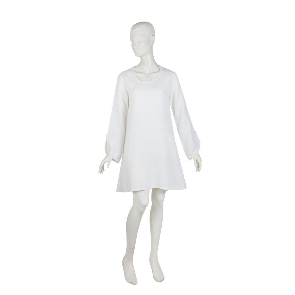 ΚΟΝΤΟ ΦΟΡΕΜΑ ΛΙΝΟ ΜΕ ΛΑΙΜΟΚΟΨΗ ΕΛΛΗΝΙΚΟ / 07.134