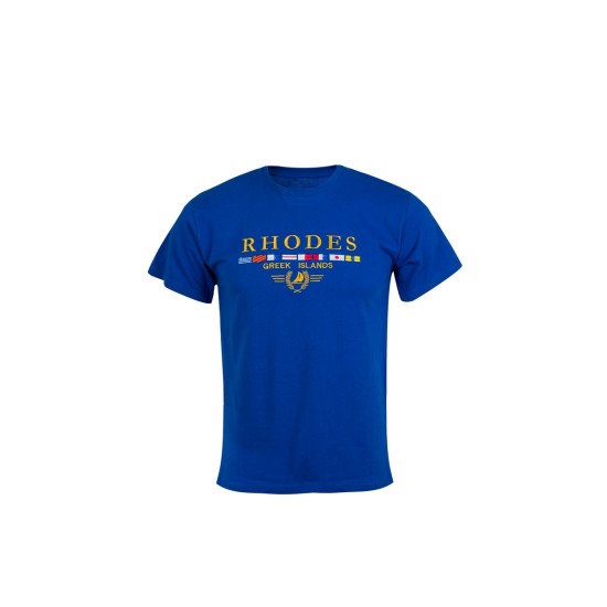 ΒΑΜΒΑΚΕΡΟ ΑΝΔΡΙΚΟ ΜΠΛΟΥΖΑΚΙ ΚΕΝΤΗΜΑ / 110102 T-SHIRTS