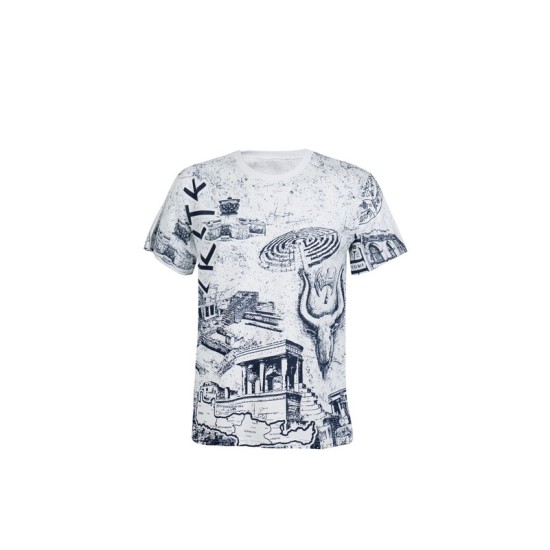 ALL OVER T-SHIRT ΑΝΔΡΙΚΟ ΚΡΗΤΗ ΤΟΥΡΙΣΤΙΚΟ /  110105.6 ALL OVER