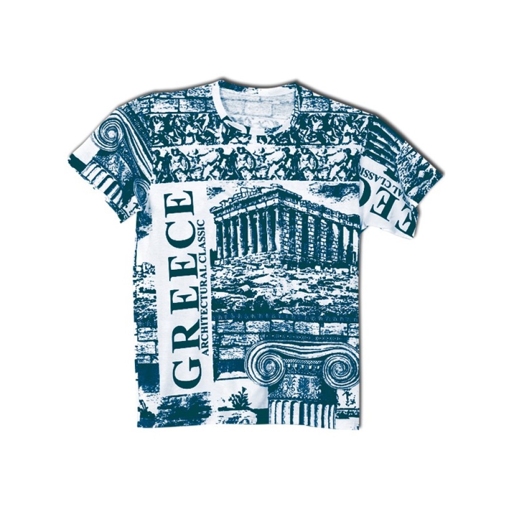 T-SHIRT ΜΕΤΑΞΟΤΥΠΙΑ ALL OVER ΑΝΔΡΙΚΟ ΤΙΜΕΣ ΠΑΡΘΕΝΩΝΑΣ / 110105.13