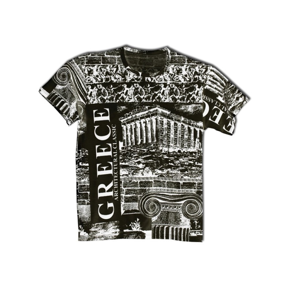 ΤΟΥΡΙΣΤΙΚΟ ΑΝΔΡΙΚΟ T-SHIRT ALL OVER ΠΑΡΘΕΝΩΝΑΣ / 110105.13
