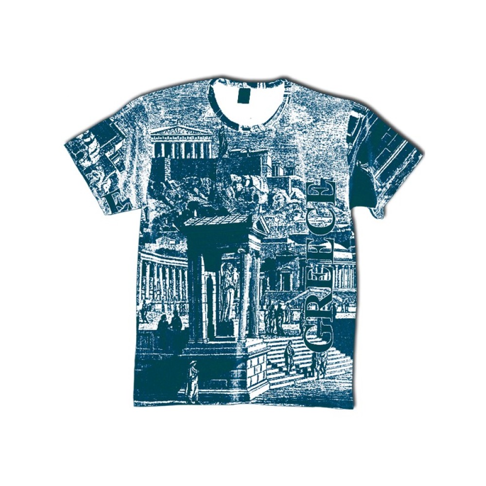 T-SHIRT ΑΝΔΡΙΚΟ ALL OVER ΧΟΝΔΡΙΚΗ ΑΡΧΑΙΑ ΑΓΟΡΑ / 110105.14