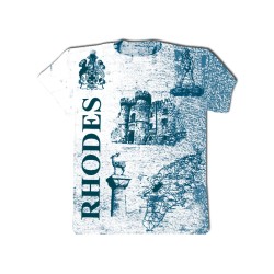 ΑΝΑΜΝΗΣΤΙΚΑ ALL OVER T-SHIRT ΑΝΔΡΙΚΑ ΡΟΔΟΣ / 110105.8