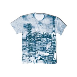 TSHIRT ΑΝΑΜΝΗΣΤΙΚΟ ALL OVER ΜΥΚΟΝΟΣ / 110105.10