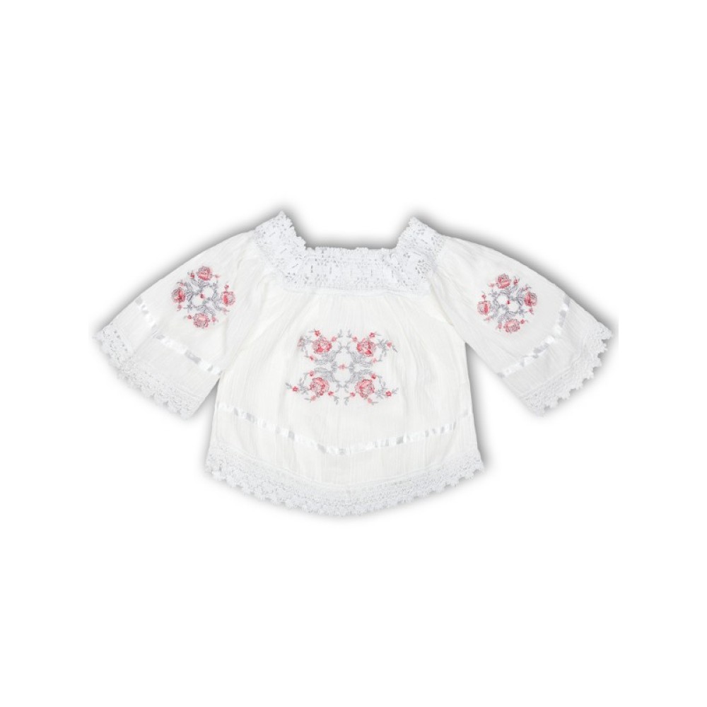 ΧΟΝΔΡΙΚΗ ΓΚΟΦΡΕ ΛΕΥΚΟ ΜΕ ΜΑΝΙΚΙ ΡΕΓΚΛΑΝ / 414202