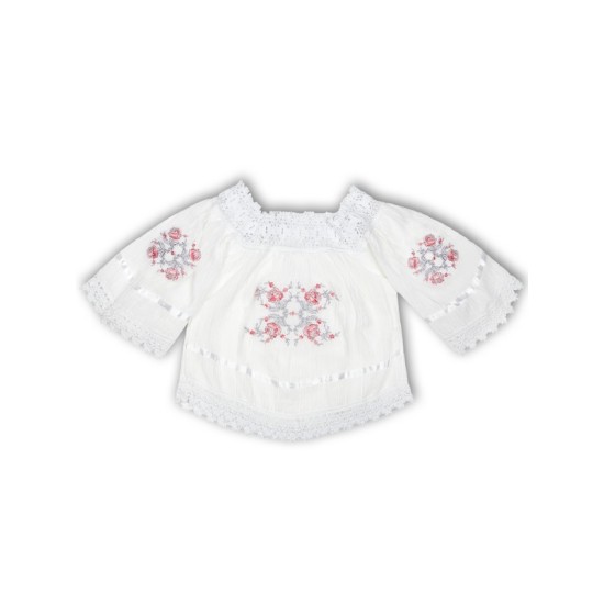 ΧΟΝΔΡΙΚΗ ΓΚΟΦΡΕ ΛΕΥΚΟ ΜΕ ΜΑΝΙΚΙ ΡΕΓΚΛΑΝ / 414202 ΓΚΟΦΡΕ