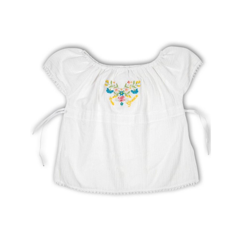 ΛΕΥΚΟ ΦΟΡΕΜΑ ΓΚΟΦΡΕ ΠΑΙΔΙ ΤΟΥΡΙΣΤΙΚΟ / 414302