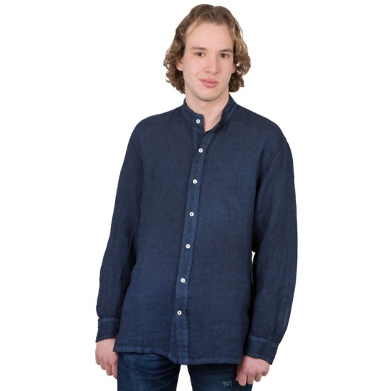 ΤΟΥΡΙΣΤΙΚΟ ΠΟΥΚΑΜΙΣΟ ΑΝΔΡΙΚΟ ΛΙΝΟ ΜΑΚΡΥ ΜΑΝΙΚΙ / 07.473 ΛΙΝΑ ΠΟΥΚΑΜΙΣΑ