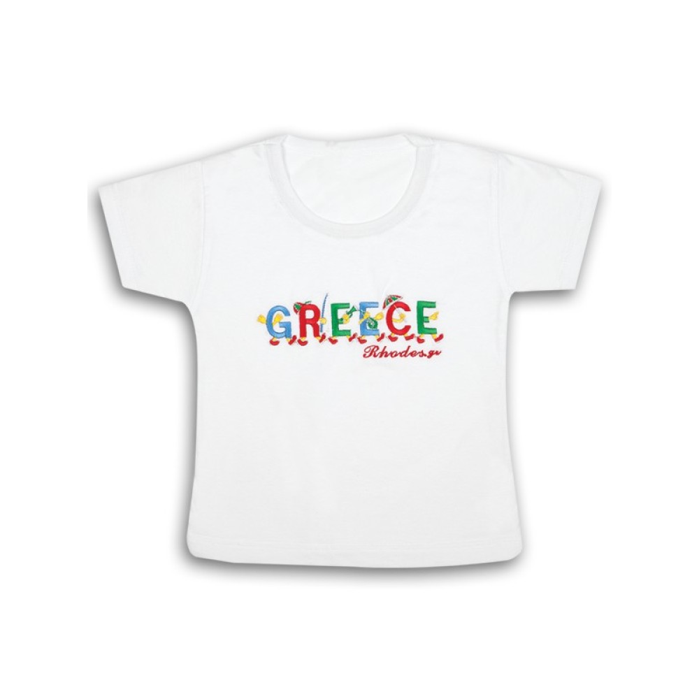 ΒΑΜΒΑΚΕΡΗ ΜΠΛΟΥΖΑ ΛΕΥΚΗ ΚΑΙ ΚΕΝΤΗΜΕΝΗ ΠΑΙΔΙΚΟ / 110102Π