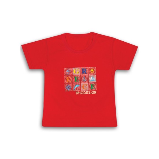 ΜΠΛΟΥΖΑΚΙ ΚΟΚΚΙΝΟ ΠΑΙΔΙΚΟ ΒΑΜΒΑΚΕΡΟ / 110102Π T-SHIRTS