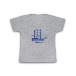 ΜΠΛΟΥΖΑΚΙ ΣΕ ΓΚΡΙ ΧΡΩΜΑ ΜΕ ΤΟΠΩΝΥΜΙΟ ΚΕΝΤΗΜΕΝΟ / 110102Π