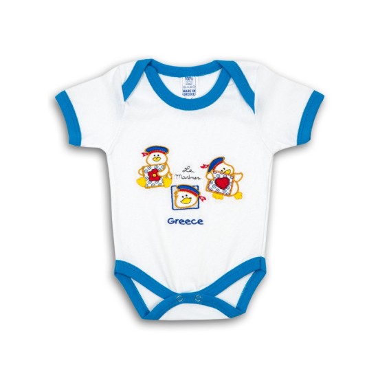 ΖΙΠΟΥΝΑΚΙ BEBE ΛΕΥΚΟ ΜΕ ΤΥΡΚΟΥΑΖ ΤΡΕΣΑ / 141402 ΖΙΠΟΥΝΑΚΙΑ BEBE