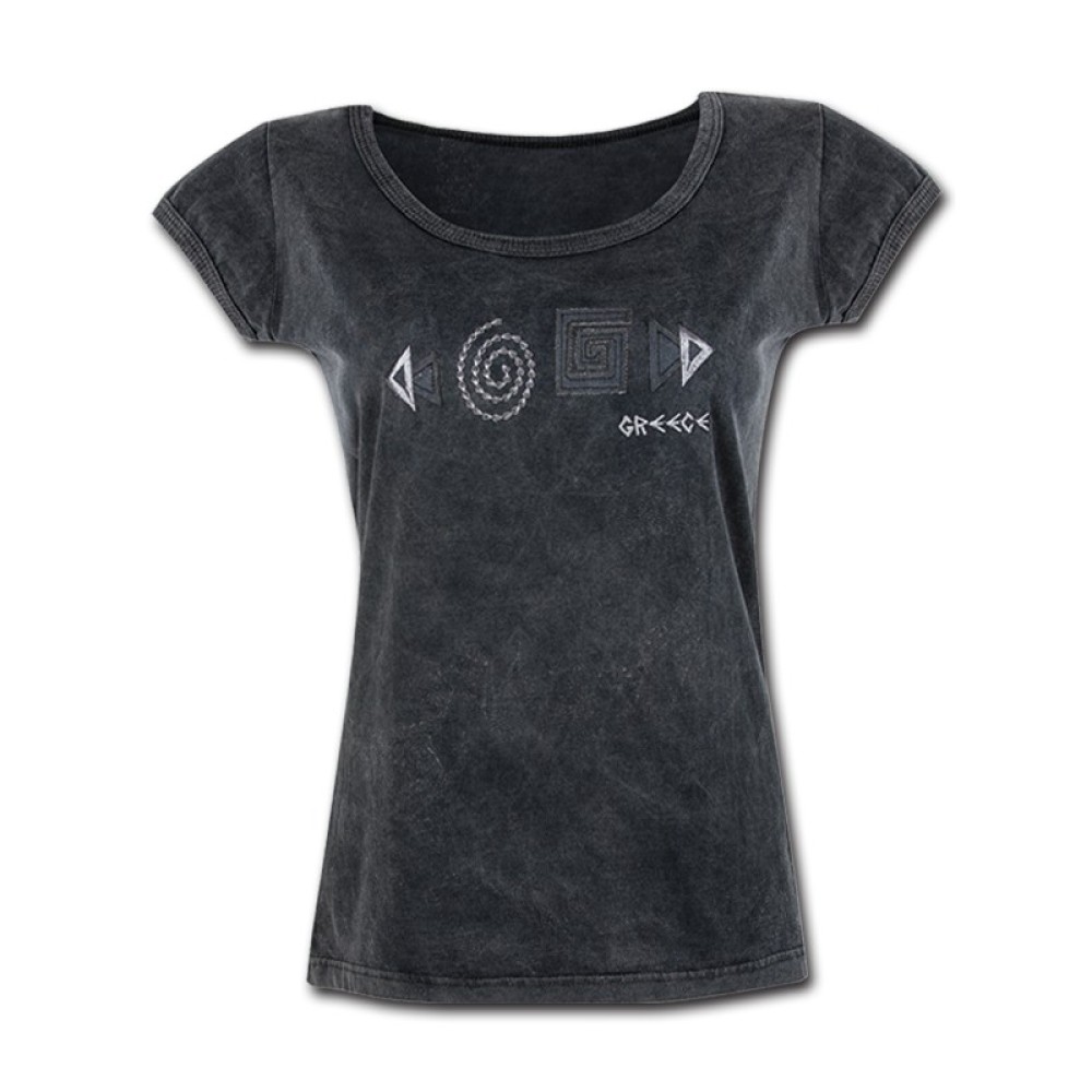 T-SHIRT ΓΥΝΑΙΚΕΙΟ ΠΕΤΡΟΠΛΥΜΕΝΟ ΧΟΝΔΡΙΚΗ ΠΩΛΗΣΗ / 131104