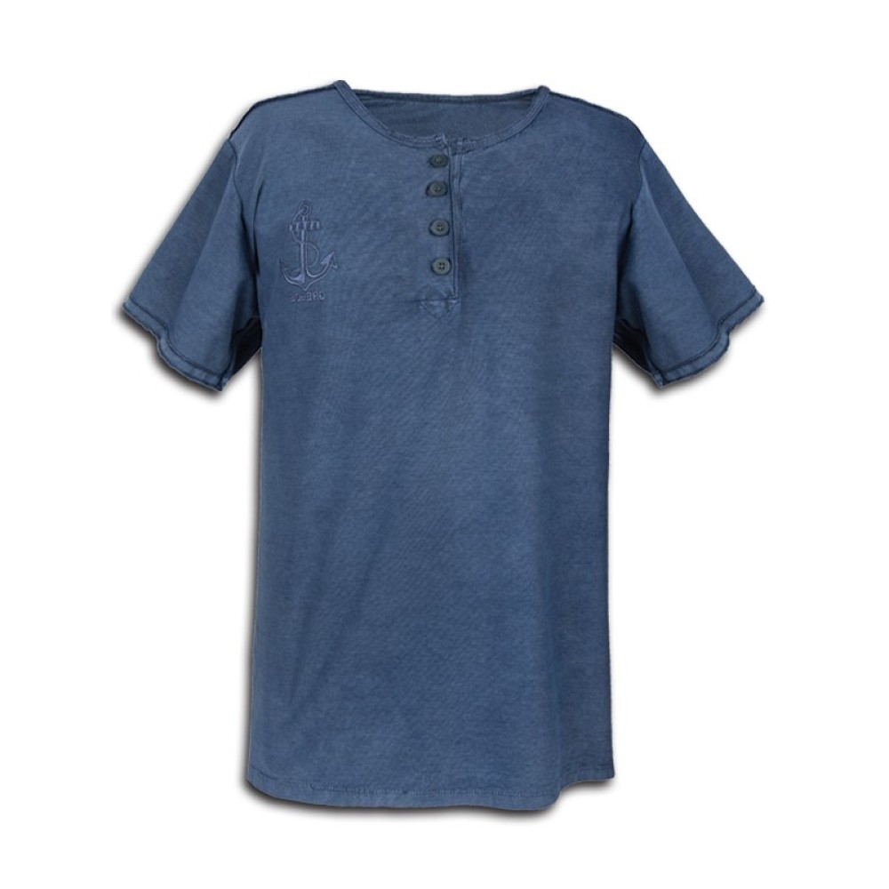 ΑΝΔΡΙΚΟ T-SHIRT ΠΕΤΡΟΠΛΥΜΕΝΟ ΑΝΑΜΝΗΣΤΙΚΟ ΠΑΤΙΛΕΤΑ ΚΟΥΜΠΙΑ / 130302