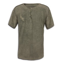 ΑΝΑΜΝΗΣΤΙΚΟ ΚΟΝΤΟΜΑΝΙΚΟ T-SHIRT ΠΕΤΡΟΠΛΥΜΕΝΟ ΜΕ ΚΟΥΜΠΙΑ / 130302