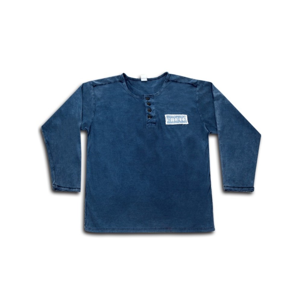 ΤΟΥΡΙΣΤΙΚΗ ΑΝΔΡΙΚΗ ΜΠΛΟΥΖΑ ΜΑΚΡΥΜΑΝΙΚΗ ΠΕΤΡΟΠΛΥΜΕΝΗ / 130402