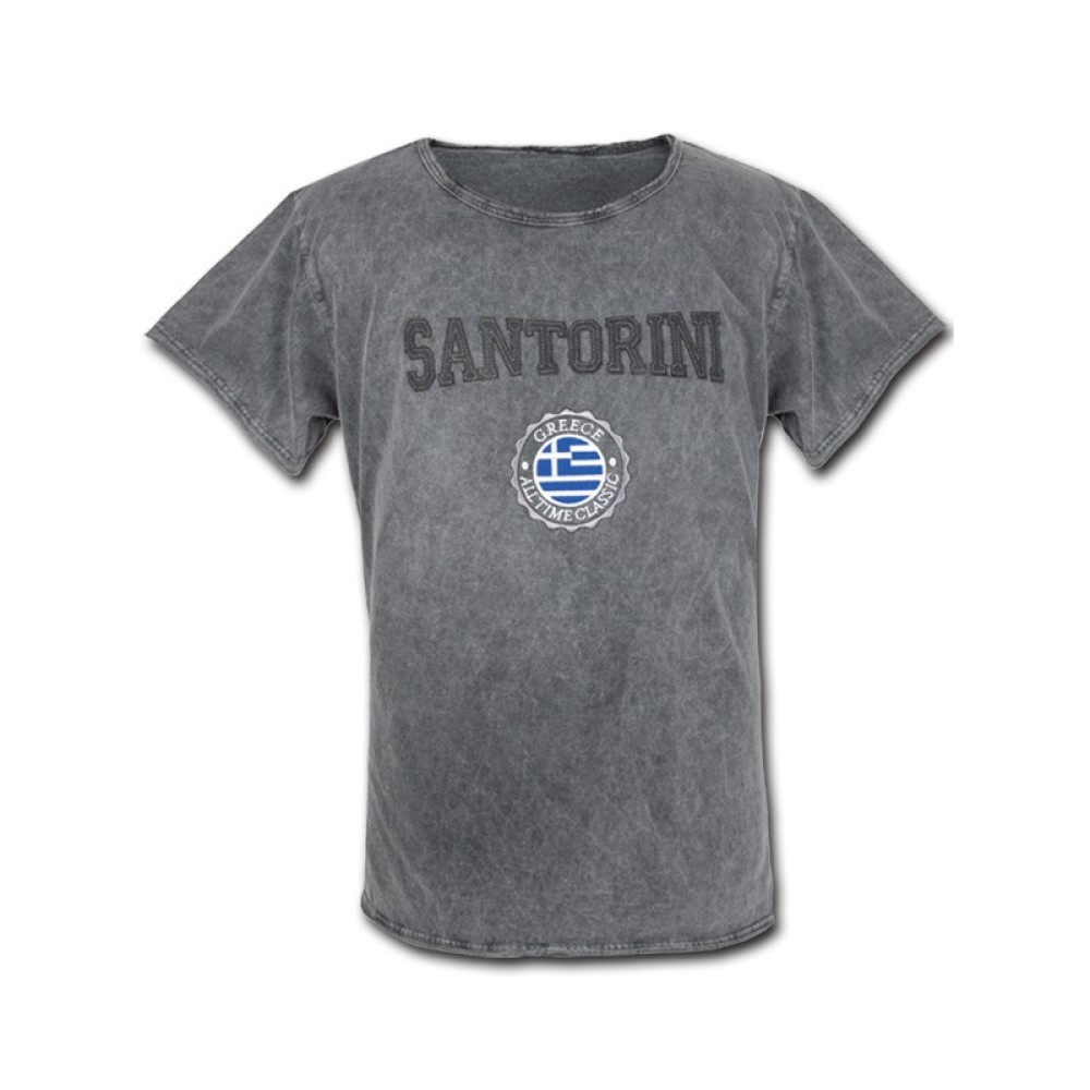 TSHIRT ΒΑΜΒΑΚΕΡΟ ΠΕΤΡΟΠΛΥΜΕΝΟ ΑΝΔΡΙΚΟ ΧΟΝΔΡΙΚΗ / 130104