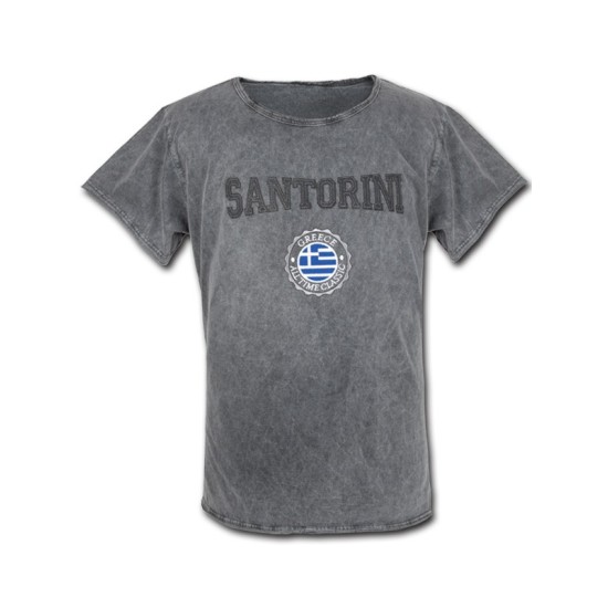 TSHIRT ΒΑΜΒΑΚΕΡΟ ΠΕΤΡΟΠΛΥΜΕΝΟ ΑΝΔΡΙΚΟ ΧΟΝΔΡΙΚΗ / 130104 T-SHIRTS