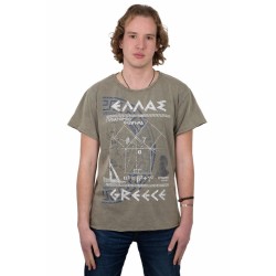 ΑΝΔΡΙΚΟ ΤΟΥΡΙΣΤΙΚΟ ΠΕΤΡΟΠΛΥΜΕΝΟ T-SHIRT / 130101