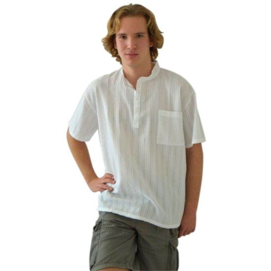 ΤΟΥΡΙΣΤΙΚΗ ΠΟΥΚΑΜΙΣΑ ΑΝΔΡΙΚΗ ΑΣΠΡΗ ΚΟΝΤΟ ΜΑΝΙΚΙ / 01.431 ΠΟΥΚΑΜΙΣΕΣ