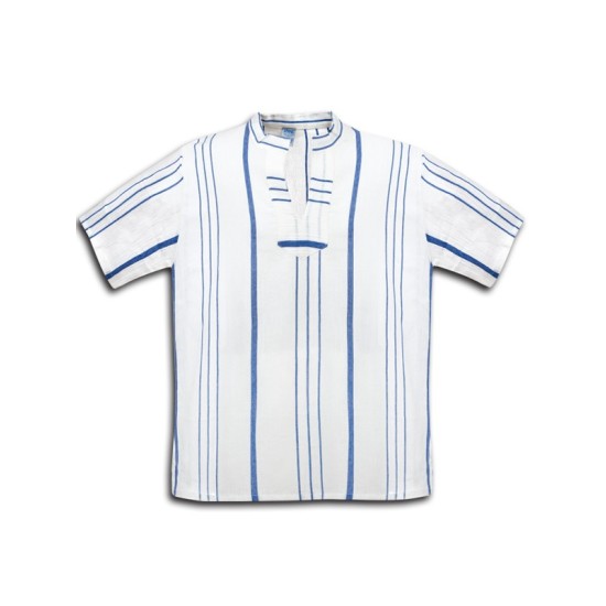 ΠΟΥΚΑΜΙΣΑ ΛΕΥΚΗ ΜΕ ΚΟΝΤΟ ΜΑΝΙΚΙ ΠΑΡΑΔΟΣΙΑΚΗ ΧΟΝΔΡΙΚΗ / 09.411 ΠΟΥΚΑΜΙΣΕΣ