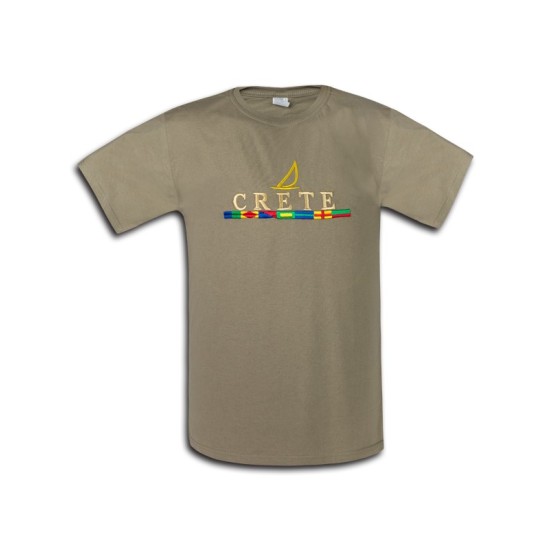 TSHIRT ΤΟΥΡΙΣΤΙΚΟ ΑΝΔΡΙΚΟ ΑΠΛΙΚΕ ΜΕ ΚΕΝΤΗΜΑ / 110102 T-SHIRTS