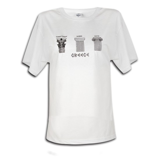 ΑΝΔΡΙΚΟ TSHIRT ΑΝΑΜΝΗΣΤΙΚΟ ΜΕ ΚΕΝΤΗΜΑ ΧΟΝΔΡΙΚΗ / 110102 T-SHIRTS