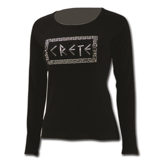 ΜΑΥΡΗ ΜΑΚΡΥΜΑΝΙΚΗ ΓΥΝΑΙΚΕΙΑ ΜΠΛΟΥΖΑ ΜΕ ΠΟΥΛΙΑ / 141203 ΖΑΠΟΝΕ